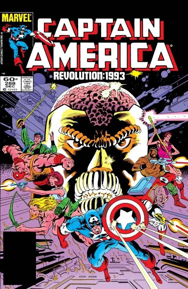 Cover of Captain America #288