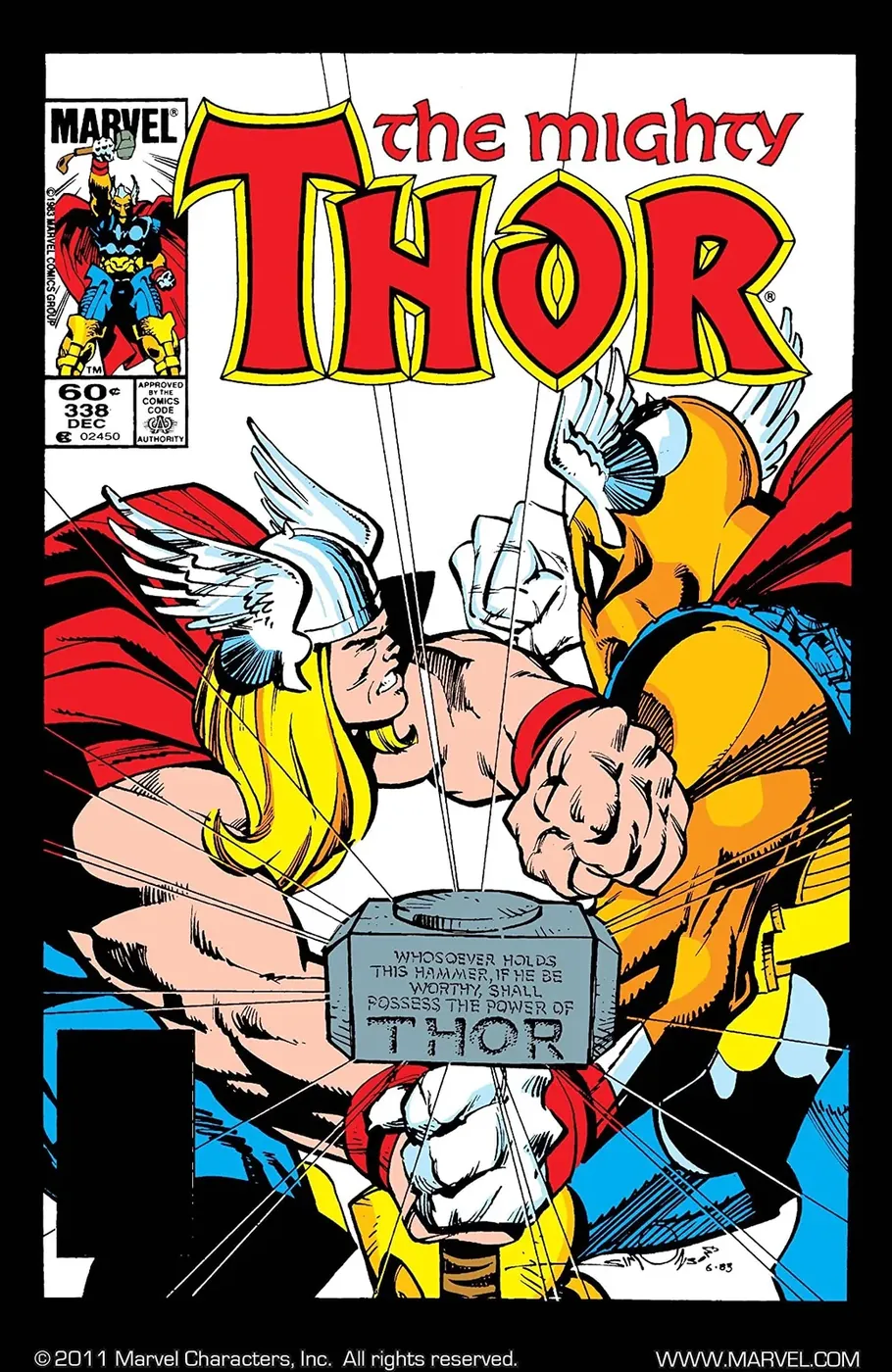 Cover of Thor #338