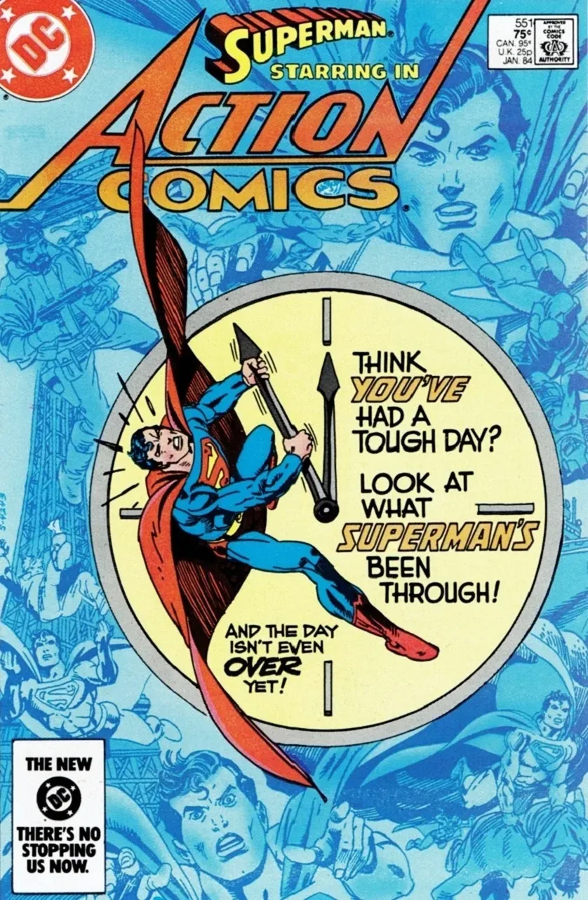 Cover of Action Comics #551