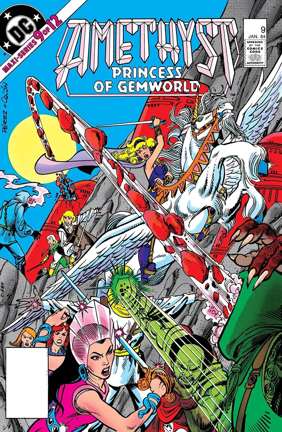 Cover of Amethyst, Princess of Gemworld #9