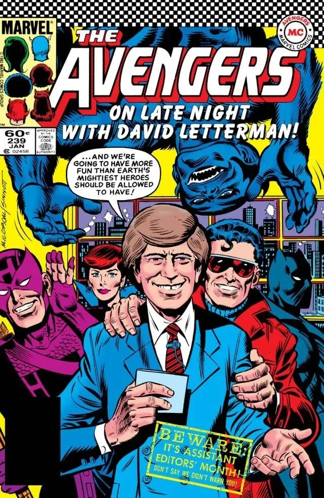 Cover of The Avengers #239
