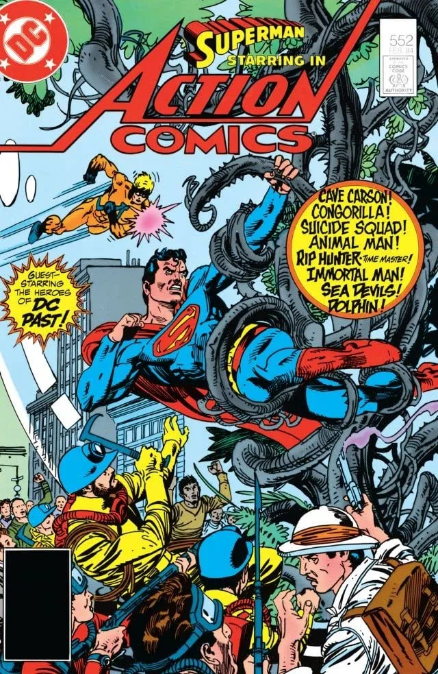 Cover of Action Comics #552