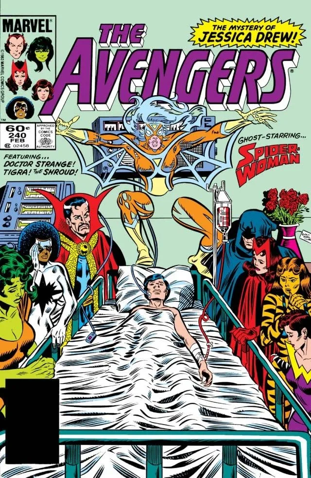 Cover of The Avengers #240