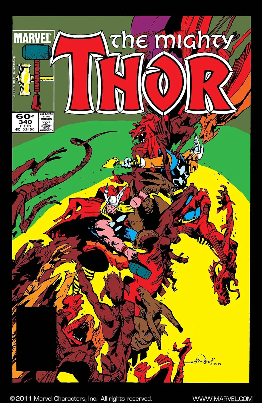 Cover of Thor #340