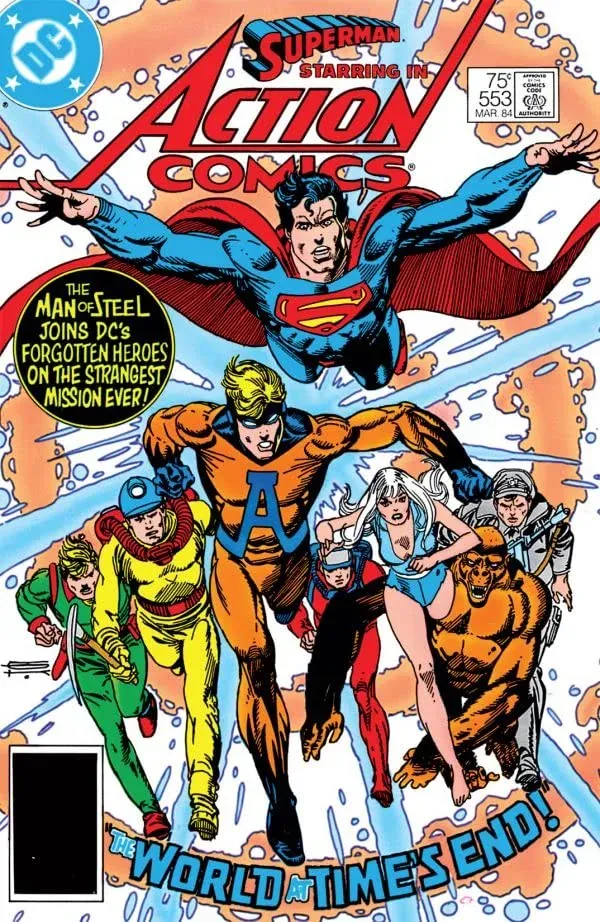 Cover of Action Comics #553