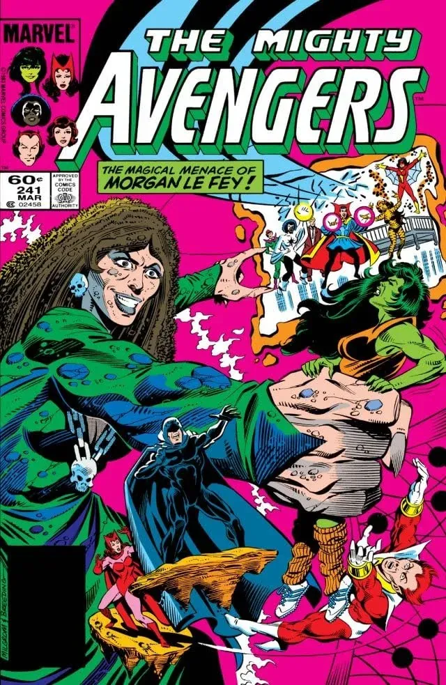 Cover of The Avengers #241