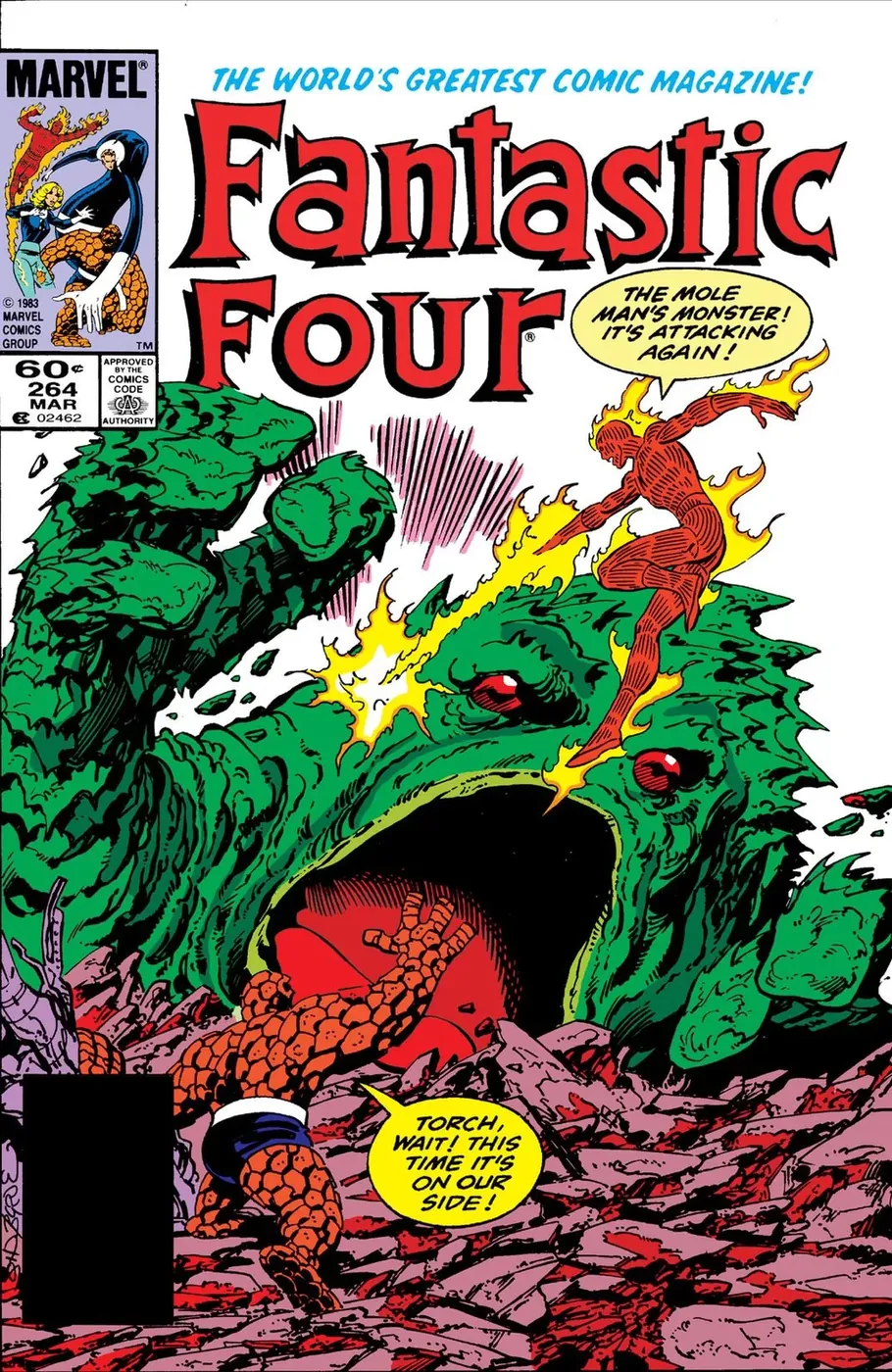 Cover of Fantastic Four #264