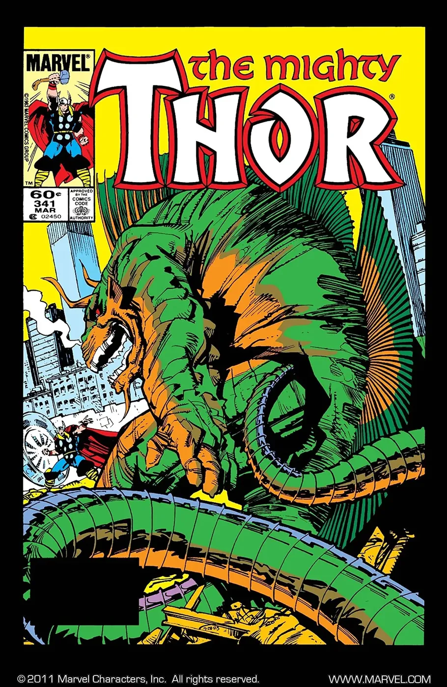 Cover of Thor #341