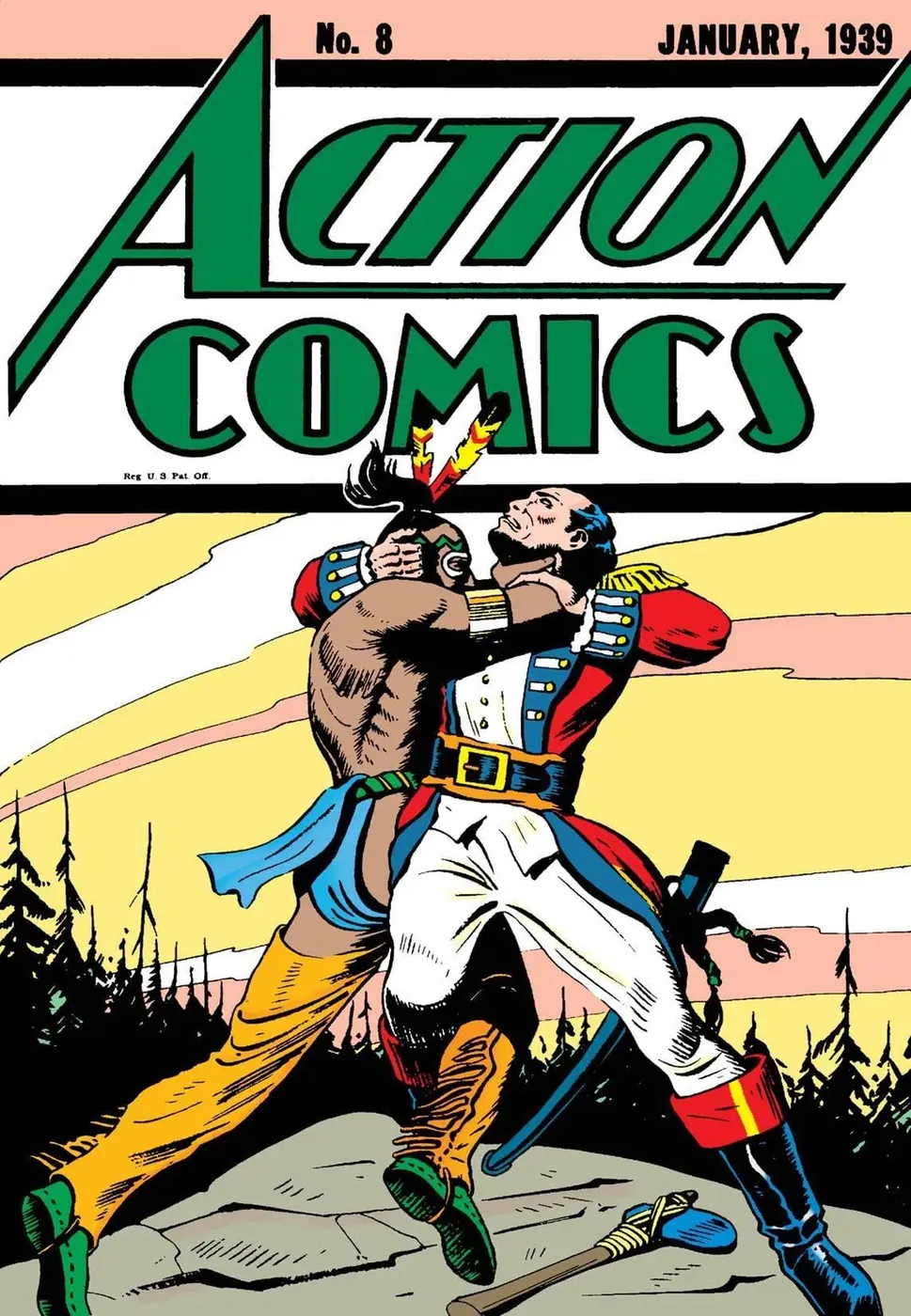 Cover of Action Comics #8