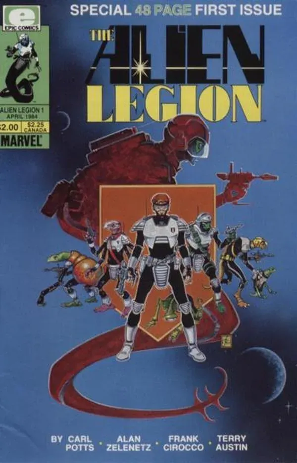 Cover of Alien Legion #1