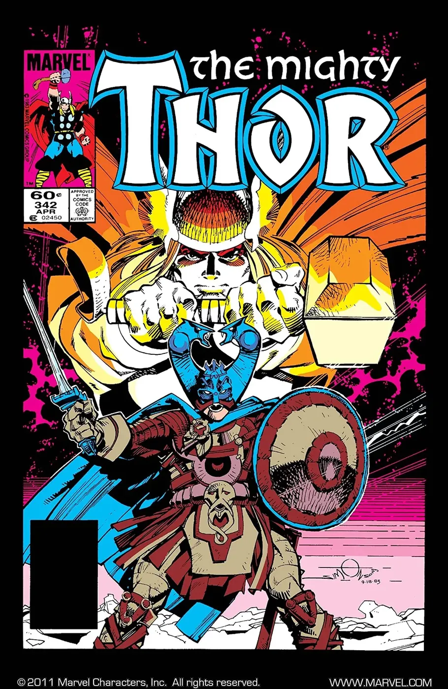 Cover of Thor #342