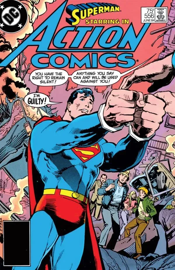 Cover of Action Comics #556