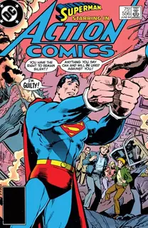 Cover of Action Comics #556