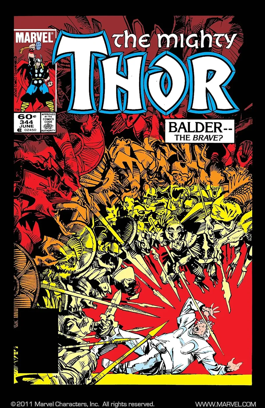 Cover of Thor #344
