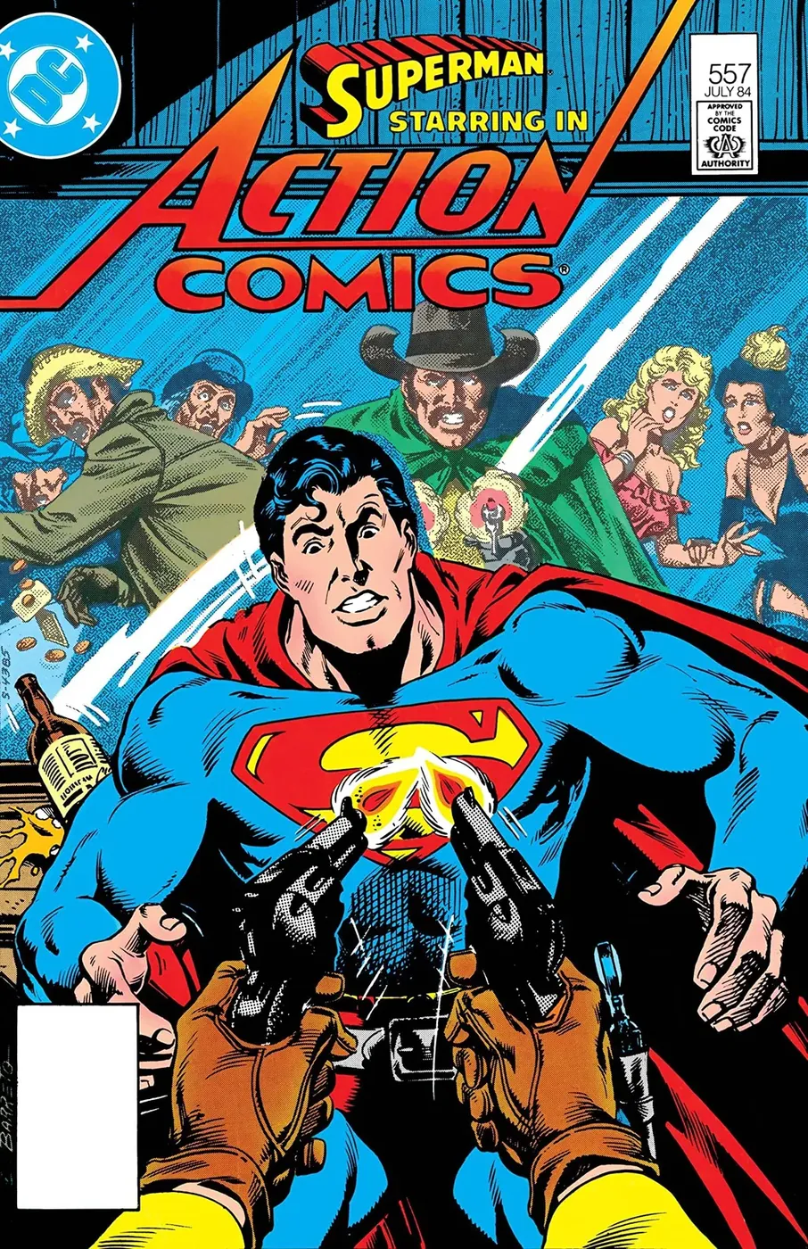 Cover of Action Comics #557