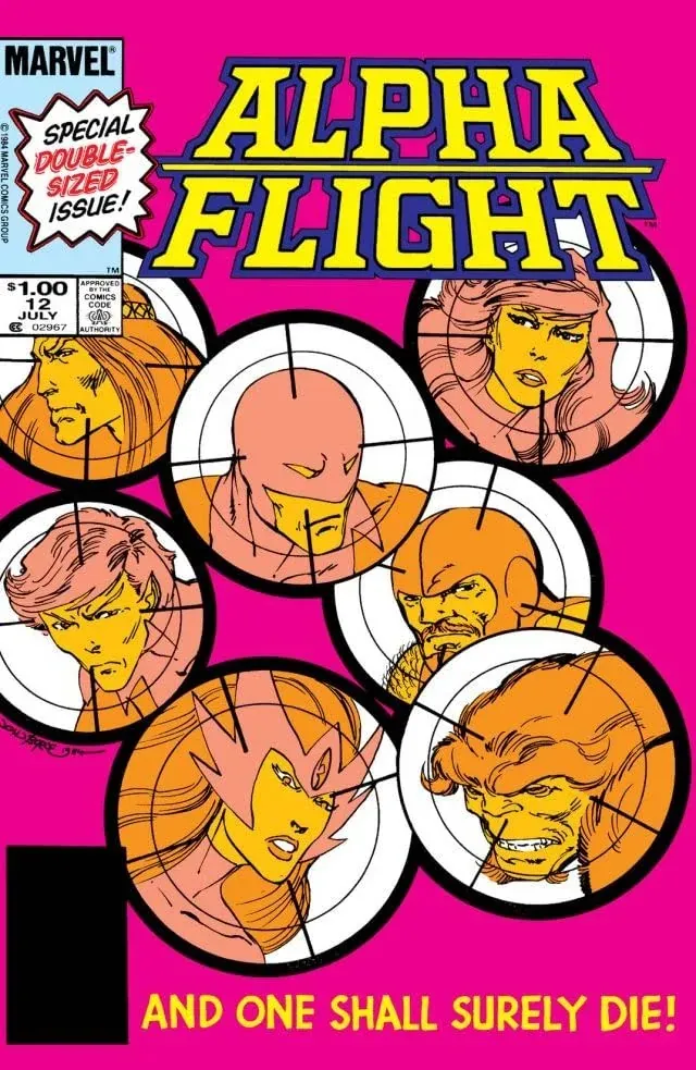 Cover of Alpha Flight #12