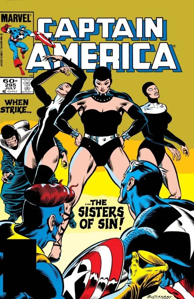 Cover of Captain America #295