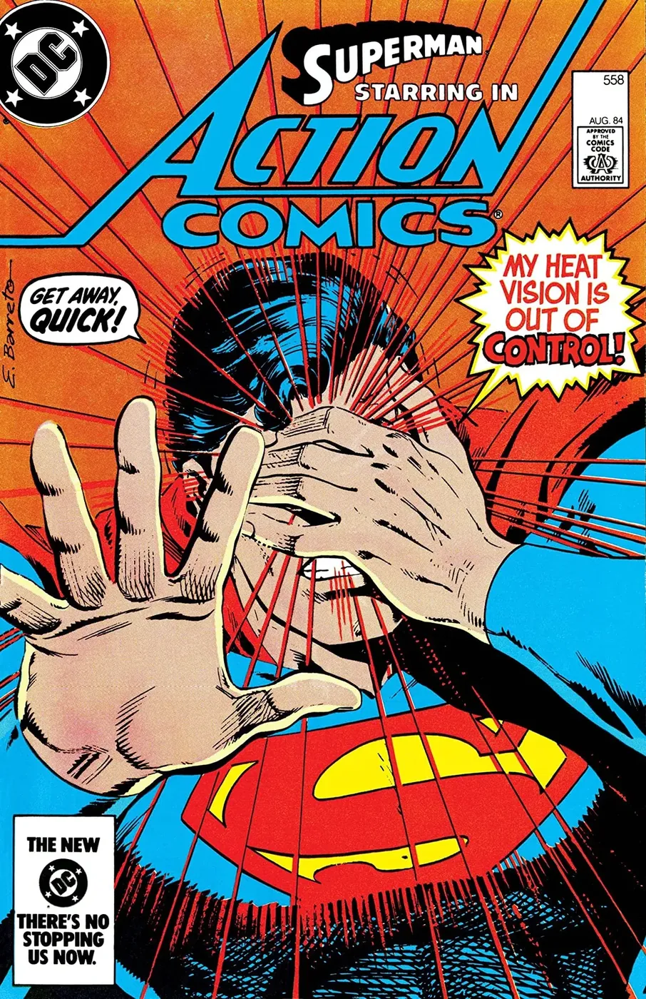Cover of Action Comics #558