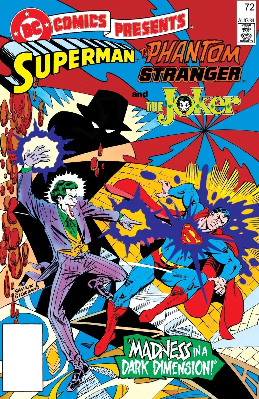 Cover of DC Comics Presents #72