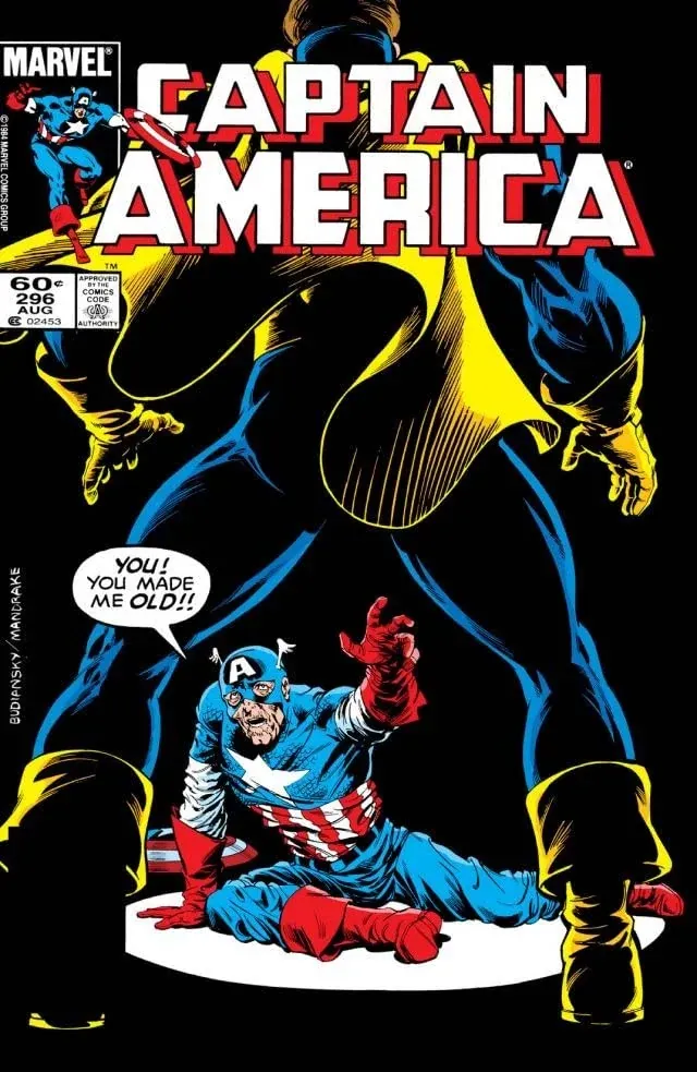 Cover of Captain America #296