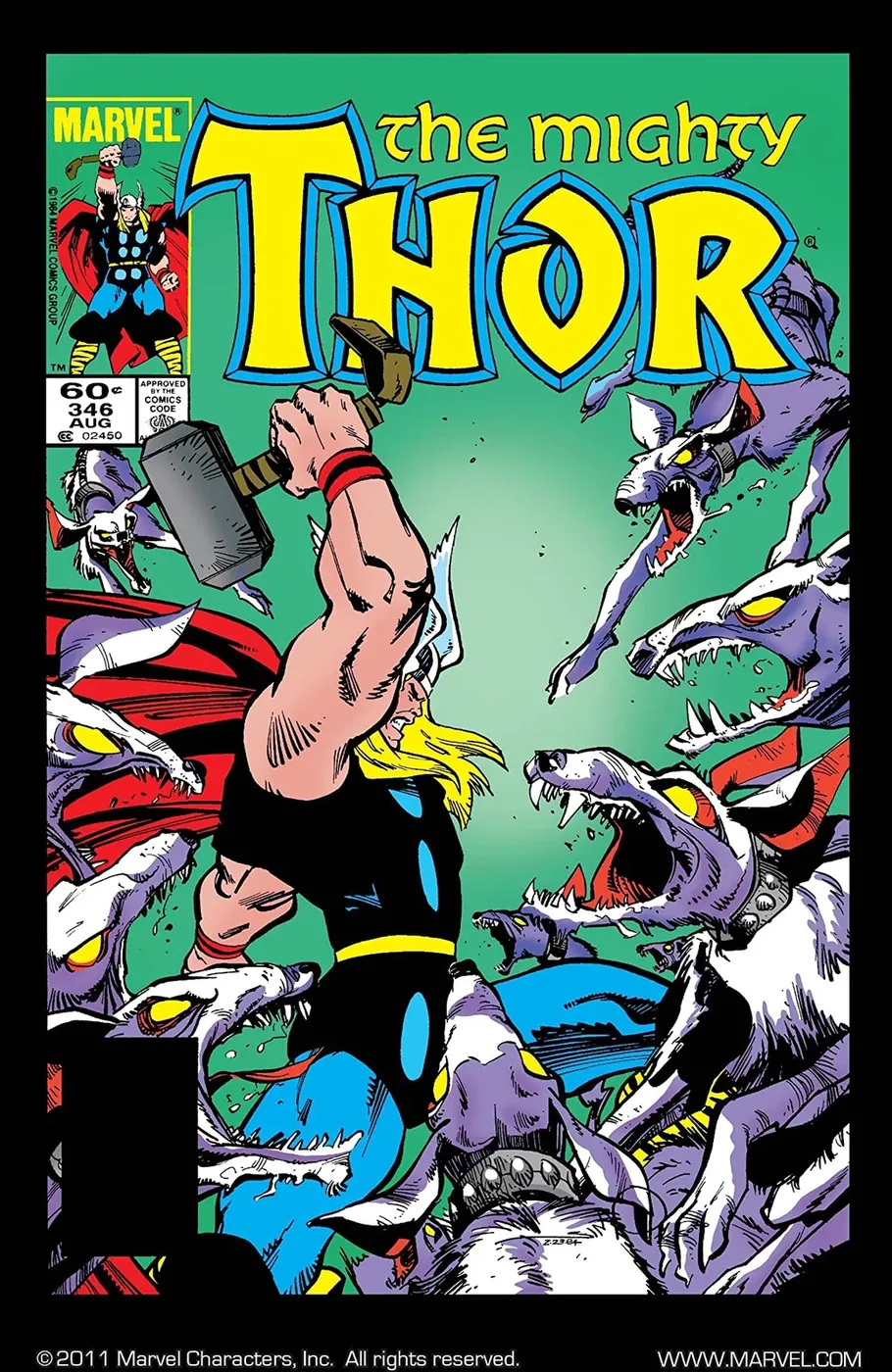 Cover of Thor #346