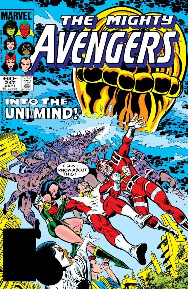 Cover of The Avengers #247