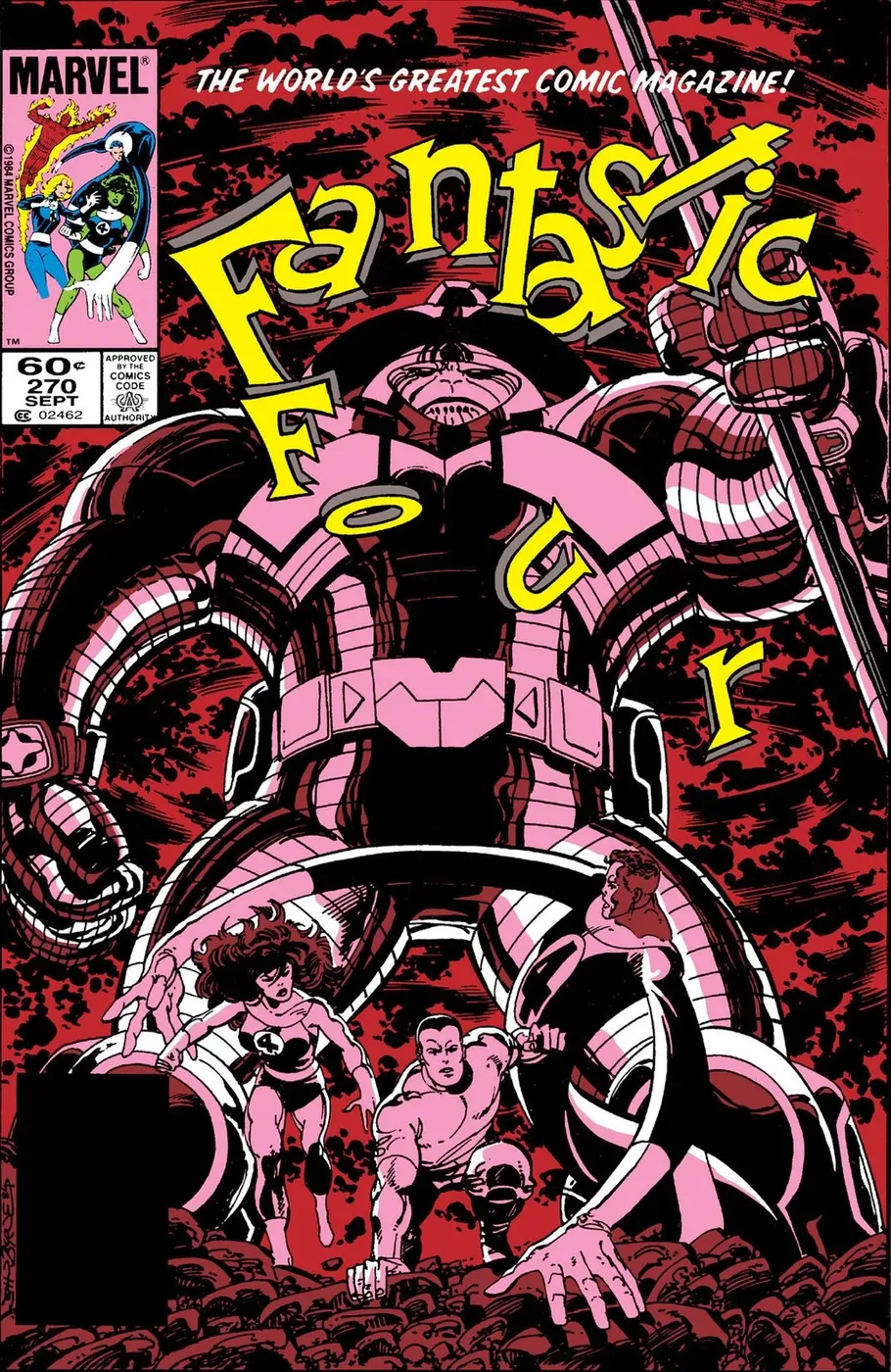 Cover of Fantastic Four #270