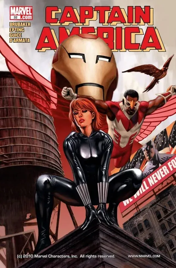 Cover of Captain America #32