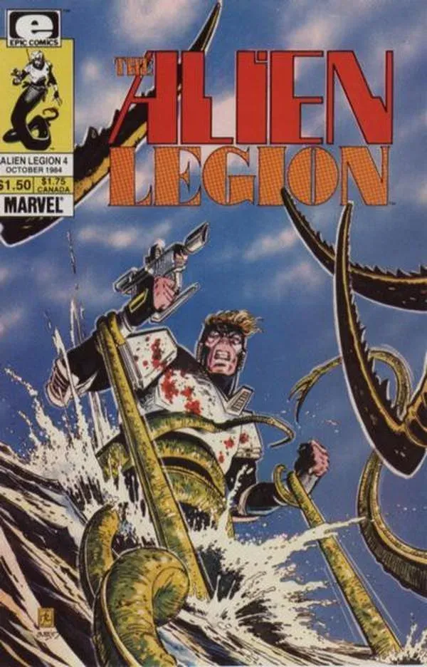 Cover of Alien Legion #4