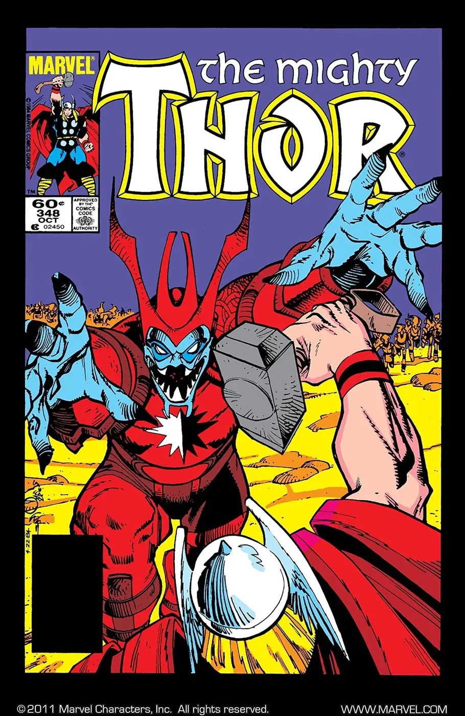 Cover of Thor #348