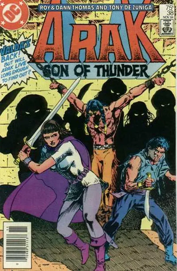 Cover of Arak / Son of Thunder #38