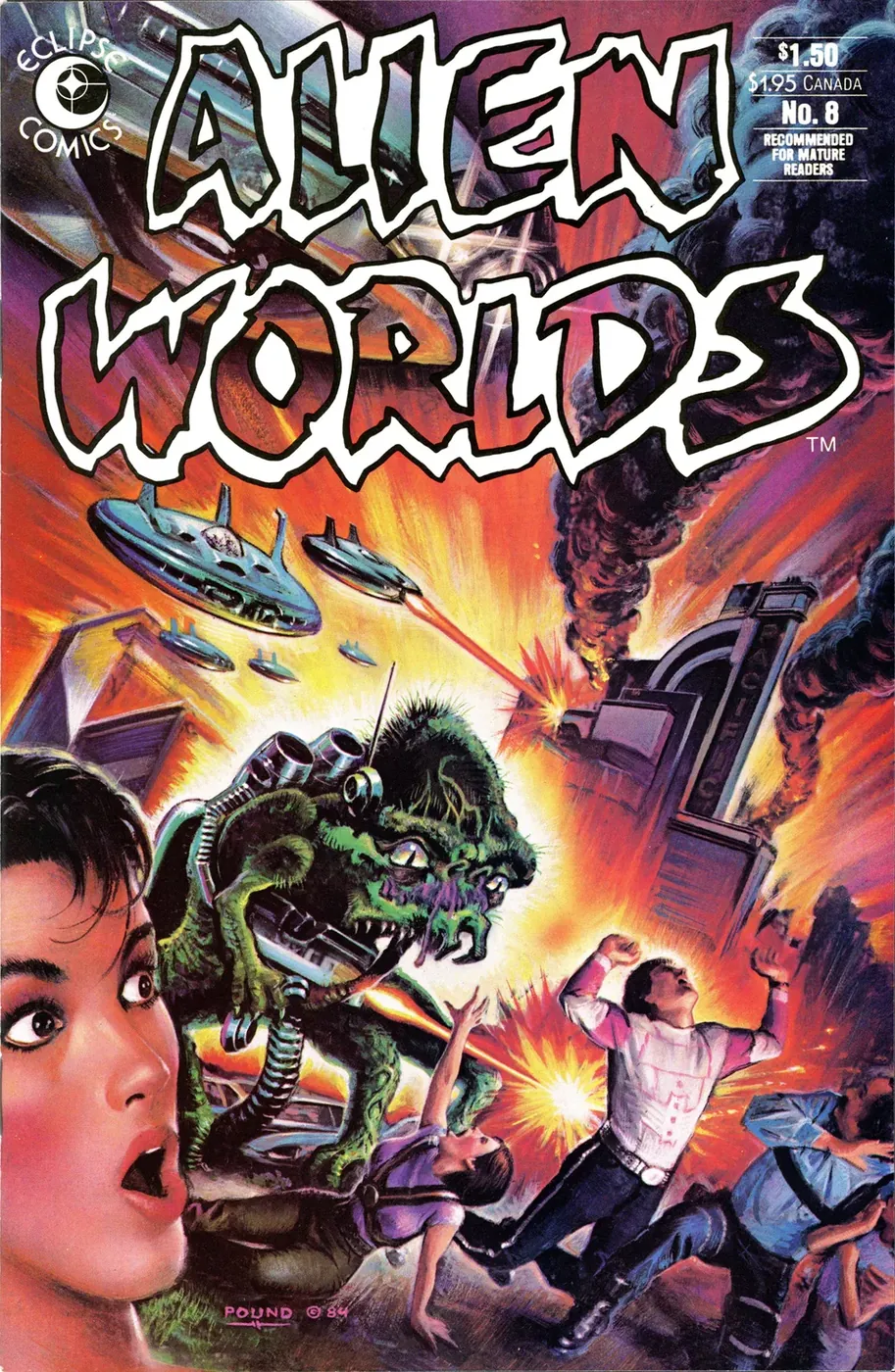 Cover of Alien Worlds #8