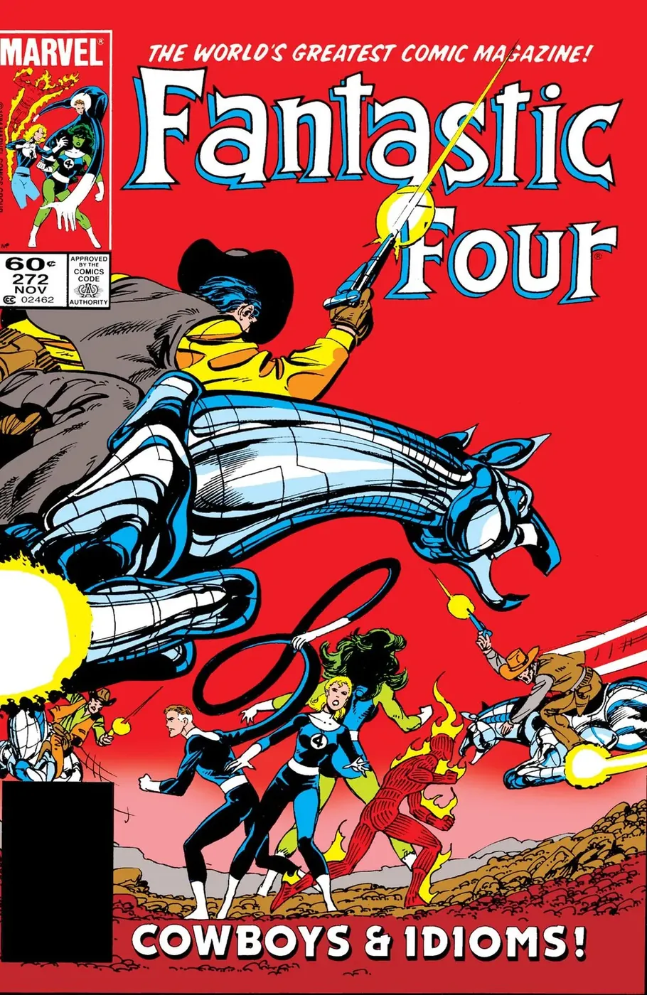 Cover of Fantastic Four #272