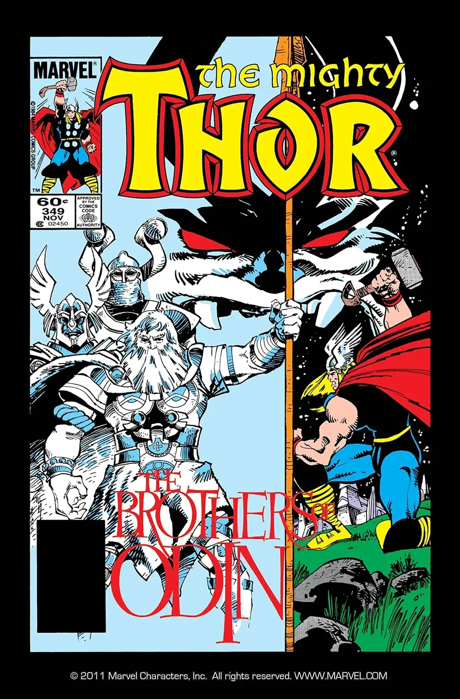 Cover of Thor #349