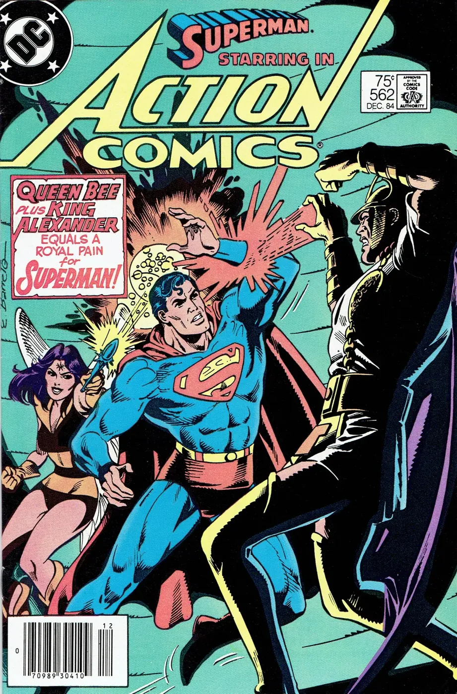 Cover of Action Comics #562
