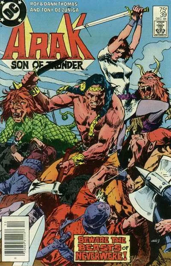 Cover of Arak / Son of Thunder #39