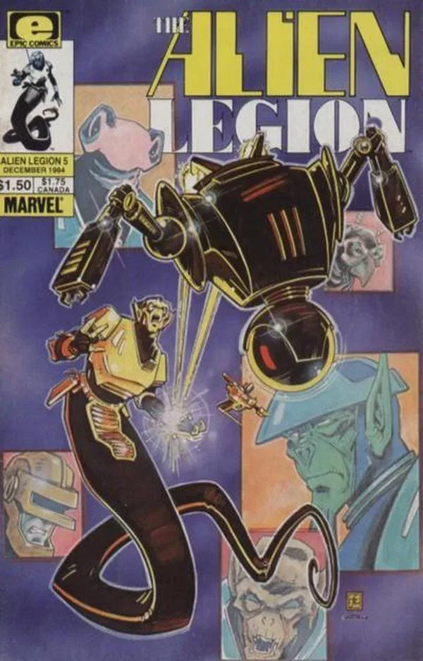 Cover of Alien Legion #5