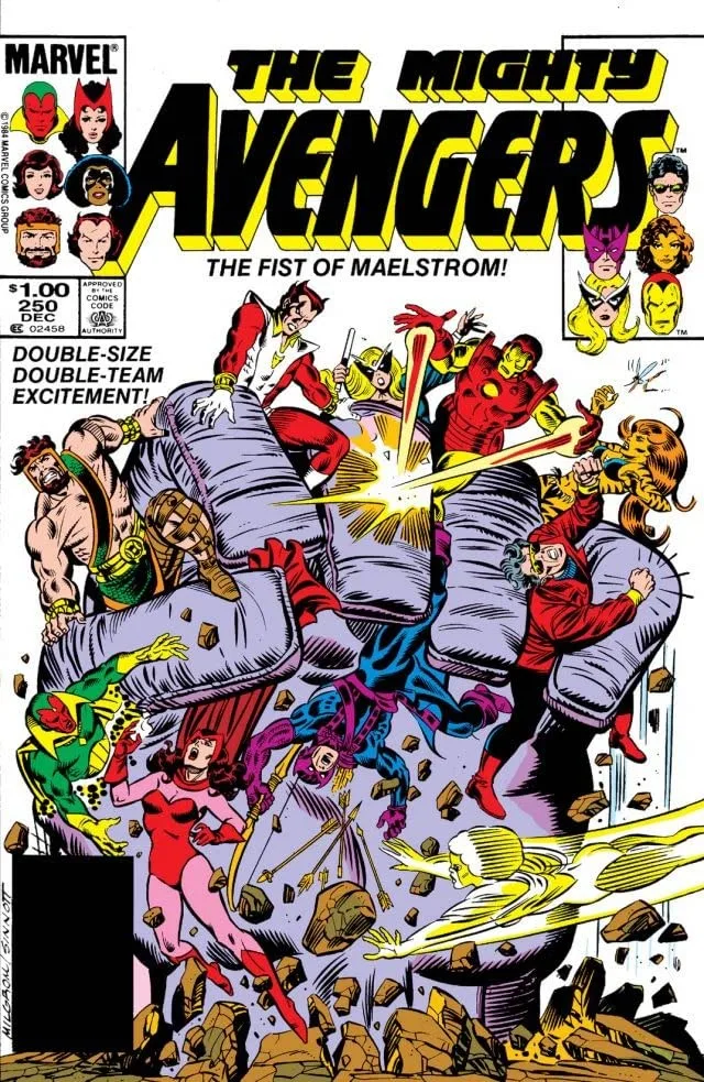 Cover of The Avengers #250