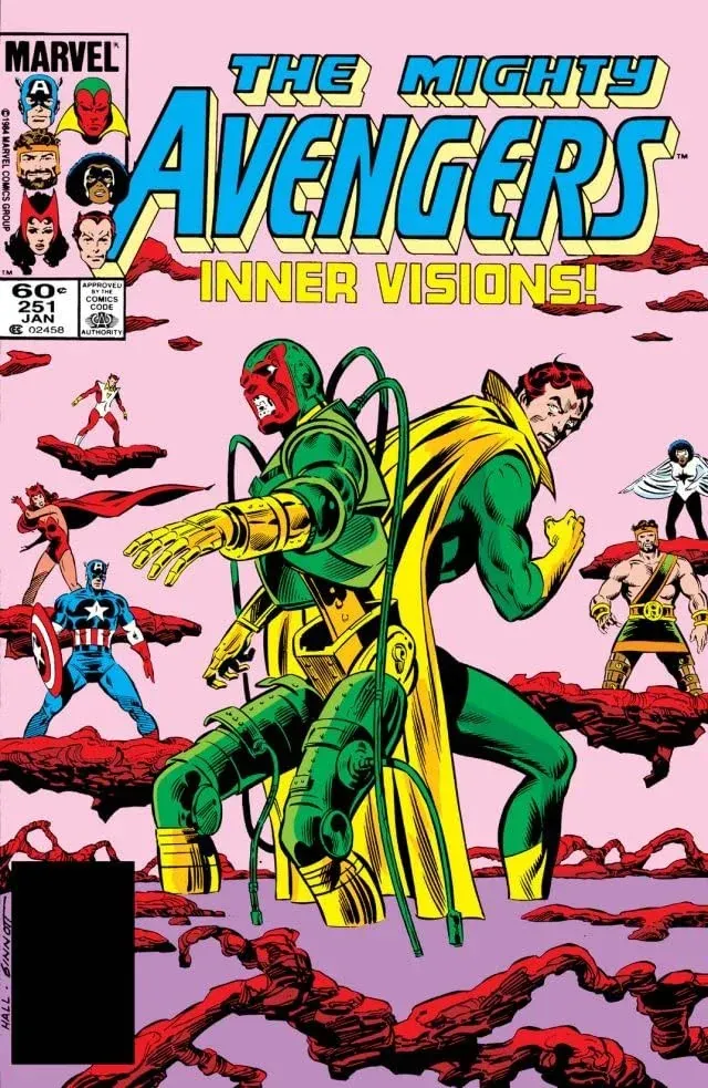 Cover of The Avengers #251