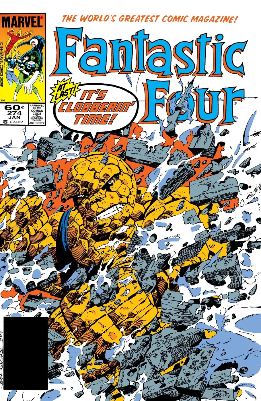 Cover of Fantastic Four #274