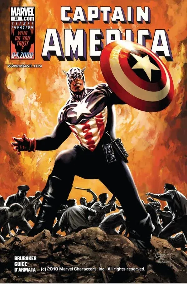 Cover of Captain America #35