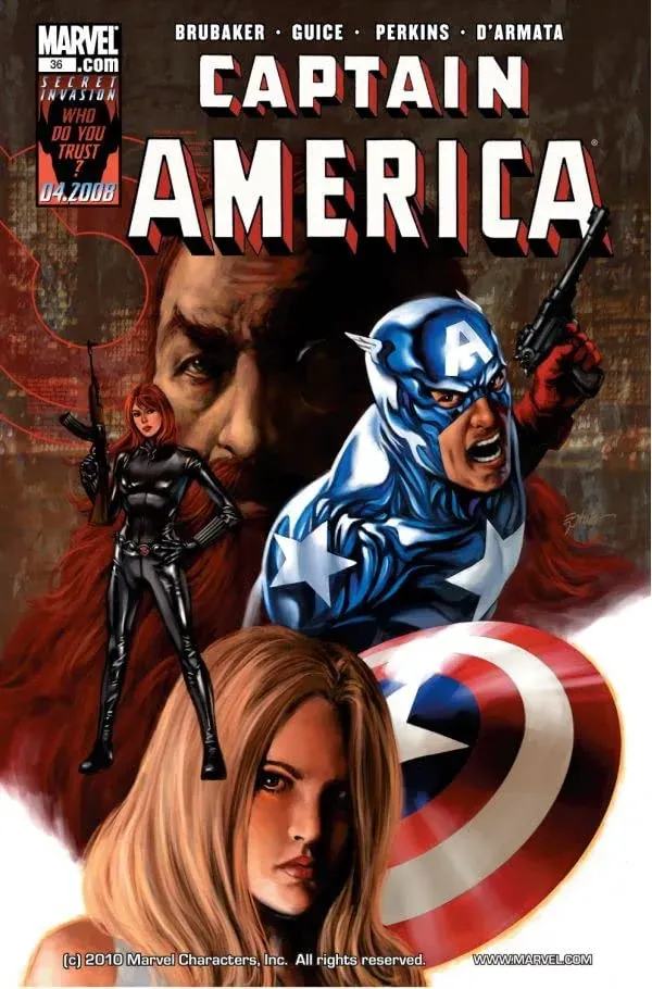 Cover of Captain America #36