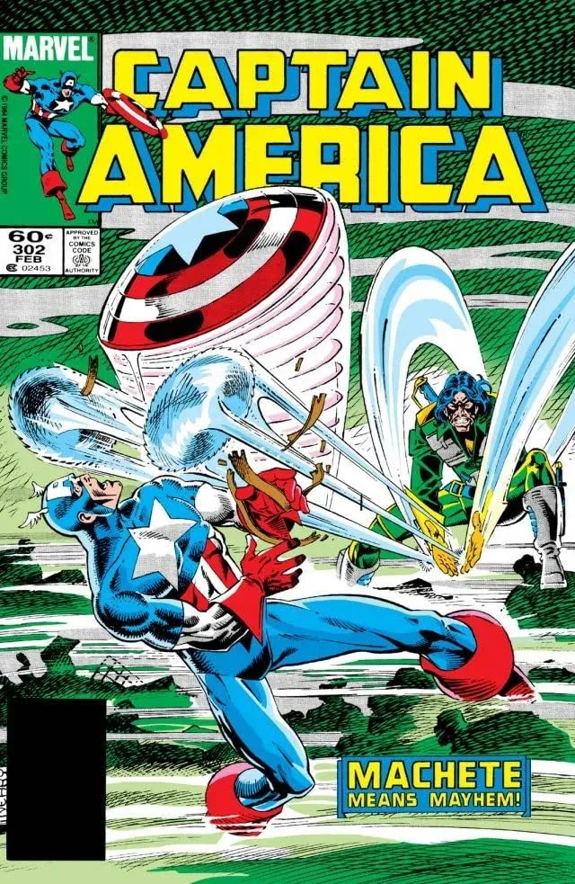 Cover of Captain America #302