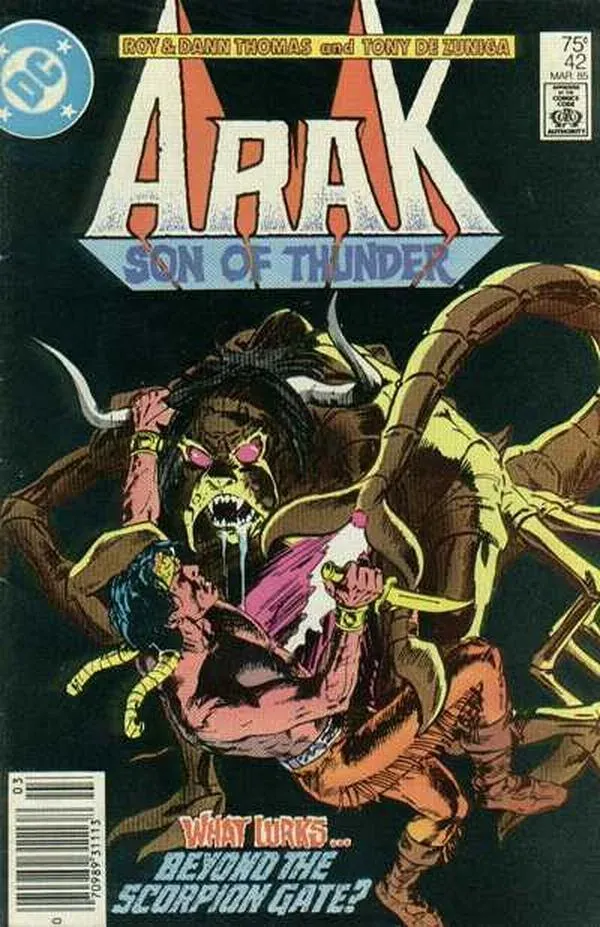 Cover of Arak / Son of Thunder #42