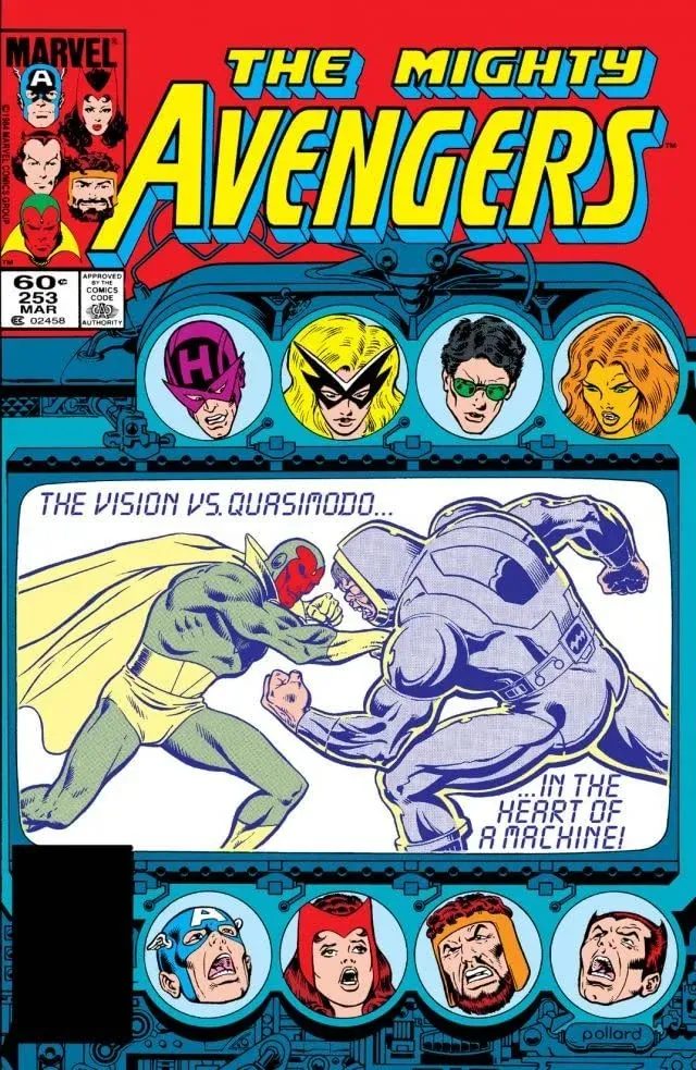 Cover of The Avengers #253