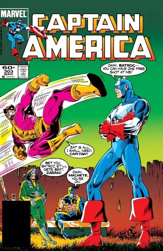 Cover of Captain America #303