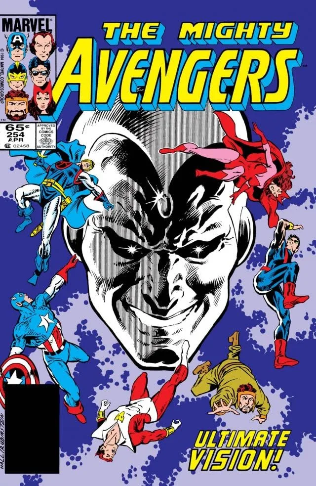 Cover of The Avengers #254