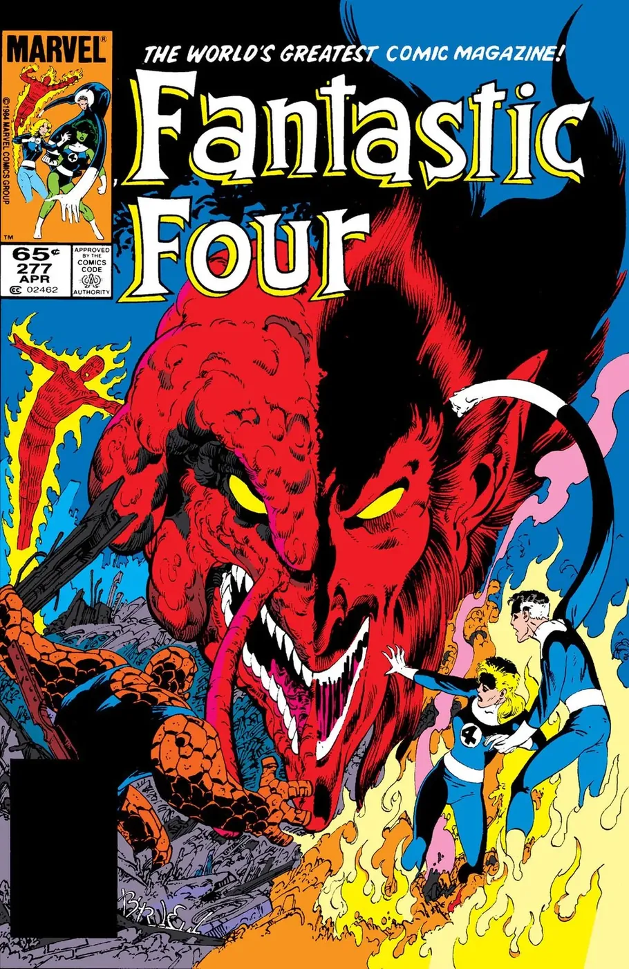 Cover of Fantastic Four #277