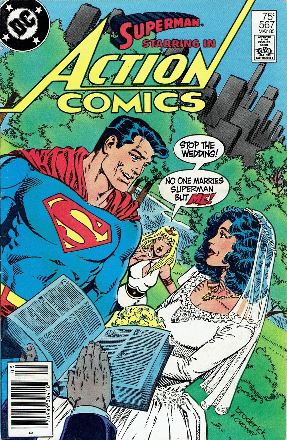 Cover of Action Comics #567