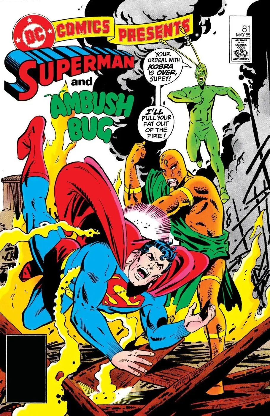 Cover of DC Comics Presents #81